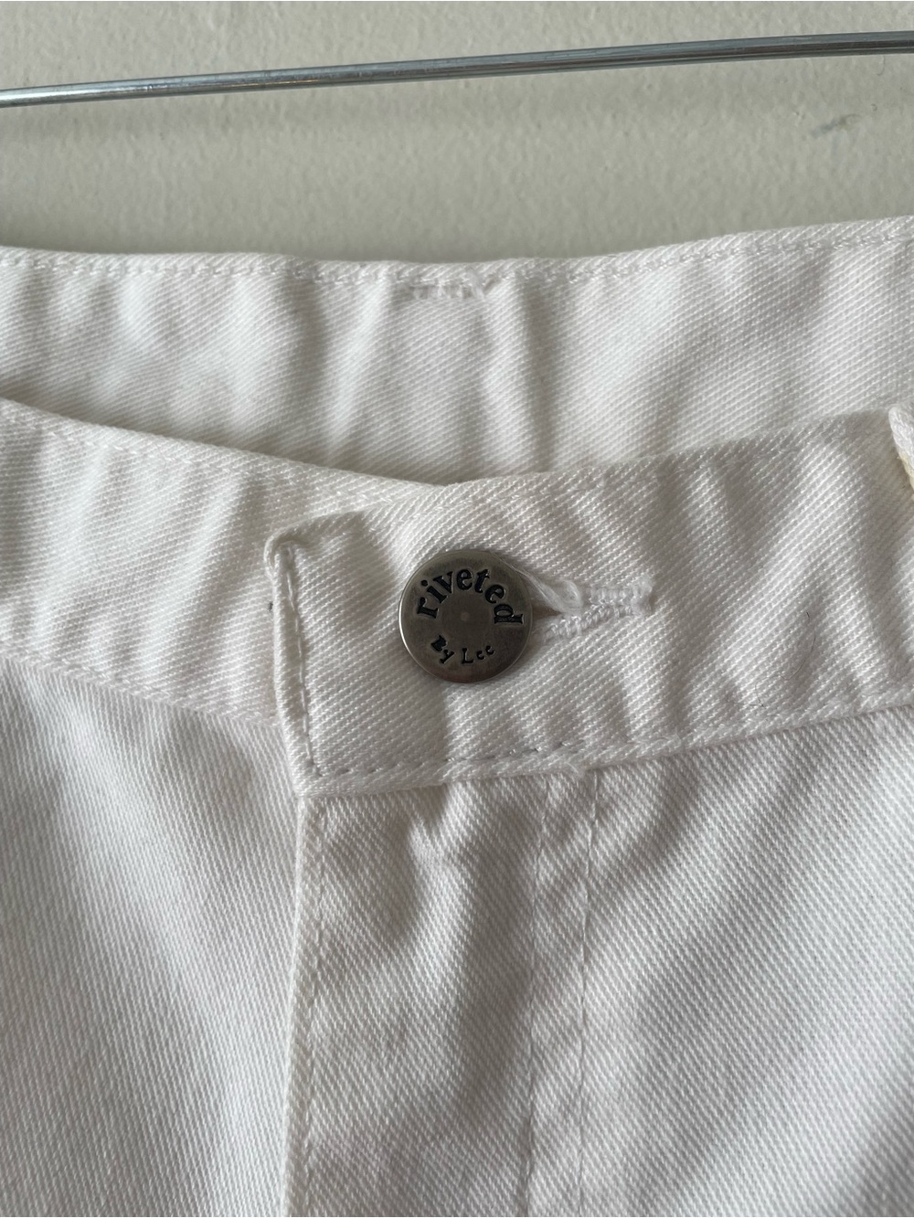Riveted by LEE White Denim